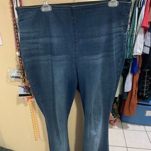 Knox Rose Midrise Elastic Flare Jeans